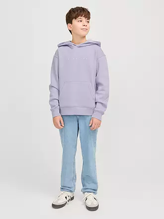 JACK & JONES | Sweat à capuche garçon - Hoodie JJESTAR JJ | lila